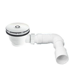 Сифон  для душевых поддонов выпуск на 113мм McAlpine MRS4C-F