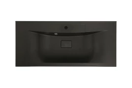 Раковина из искусственного мрамора Art&Max AM-LAV-1000-MR-FP-Nero